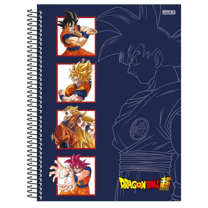 Caderno Dragon Ball 160F SD